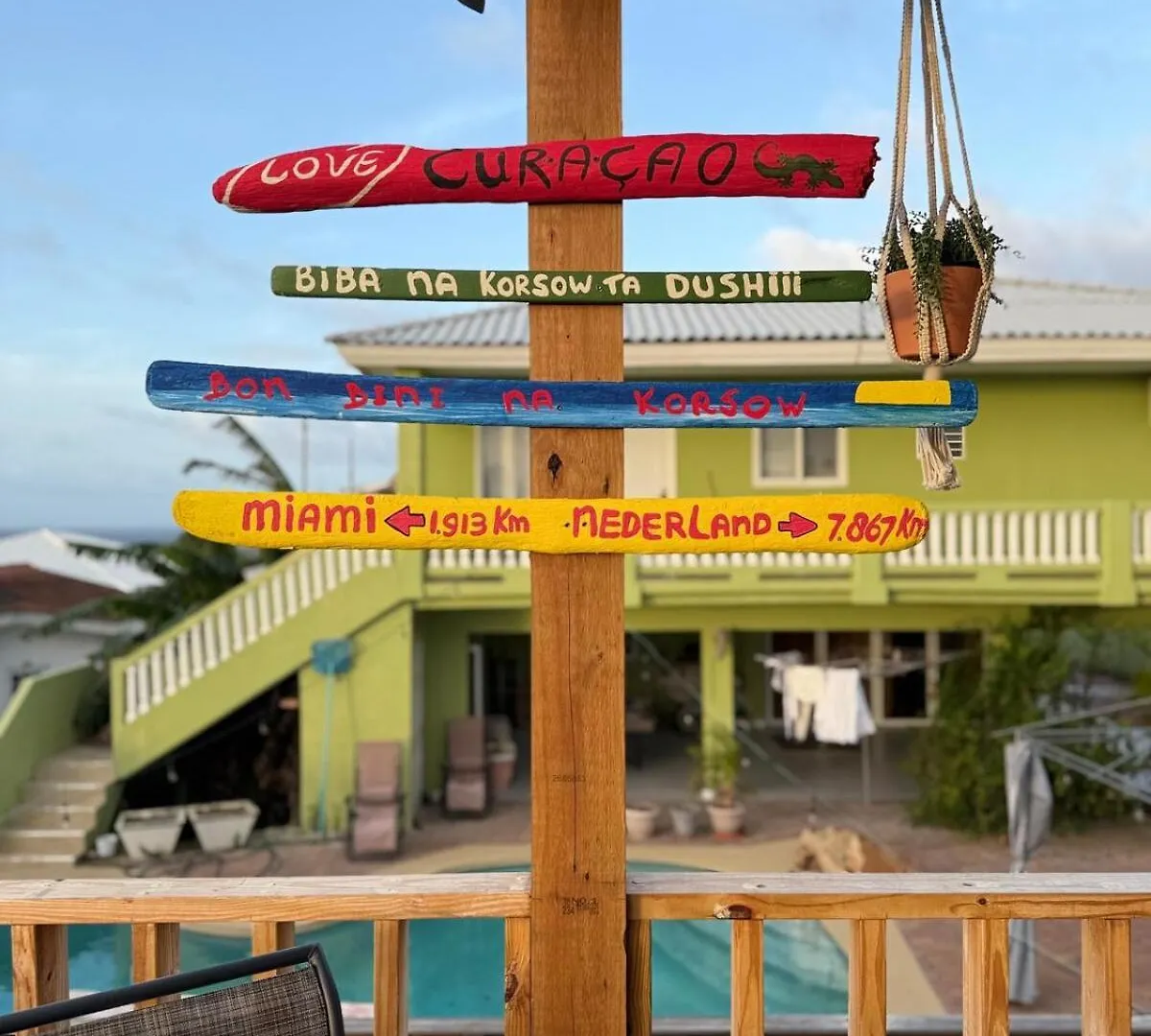 Tropical Studio In Willemstad Appartamento